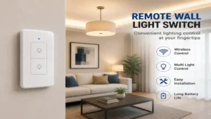 Remote wall remote switch light switch for convenient lighting control