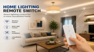 Home lighting remote switch light switch system for smart home convenience