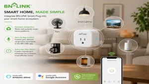 bn link smart plug integrated into a smart home automation setup