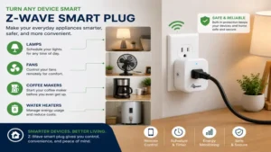 Using a z wave smart plug with voice control through a compatible smart home hub