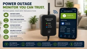 Best power outage monitor for reliable home and business power outage detection